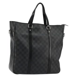 Louis Vuitton Pre-owned Tote Bags, female, Black, Size: ONE SIZE Pre-owned Damier Graphite Tote Bag