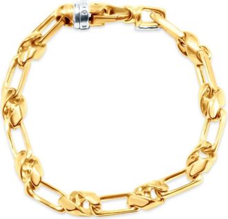 Pompeii3 Mens Link 14k Gold (44gram) or Platinum (71gram) 6-8mm Bracelet 8.5