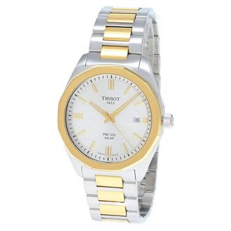Tissot PRC 1000 Quartz Solar Silver Dial Mens Watch T151.422.22.031.00