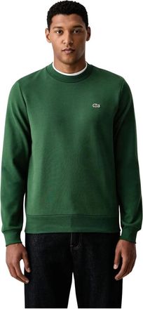 Lacoste Sudadera de Felpa de Corte Cl&aacute;sico - Sweatshirts & Hoodies - Hombre - Verde - 2XL