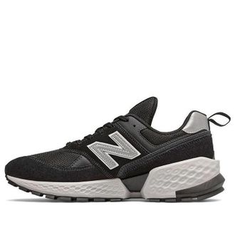 New Balance 574 Series Black Silver MS574ACL