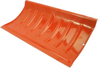 OEM Pala De Nieve Para Exteriores De Acero Al Manganeso, Pr&aacute;ctica Herramienta Para Quitar Nieve, Raspador De Hielo, F&aacute;cil De Quitar, Color Naranja