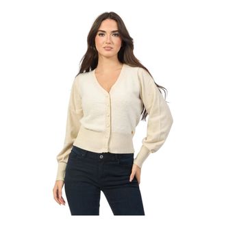 Yes-Zee Ivoor Trui Stijlvol Model - Dames - Vesten - Beige - S - Truien & Vesten
