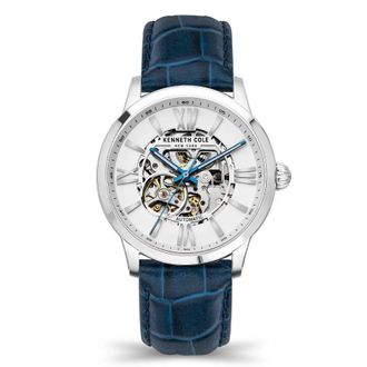 Kenneth Cole Automatic Skeleton White Dial Mens Watch KCWGE2122410