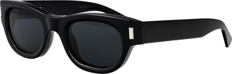Saint Laurent Stijlvolle Zonnebril SL 761 - Heren - Zonnebrillen - Zwart - 49 MM - Accessoires
