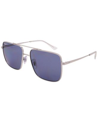 Ray-Ban Mens RB3758 56mm Sunglasses