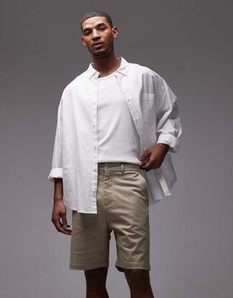 Wood Wood Double A By Wood Wood - Fallon - Pantaloncini beige-Neutro