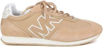 Michael Kors Essex Trainer - Dames - Sneakers - Bruin - 38 1/2 EU - Leer - Schoenen