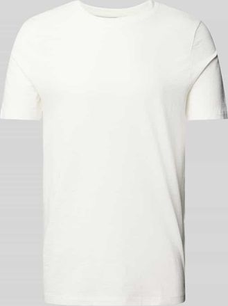 Mc Neal T-Shirt mit geripptem Rundhalsausschnitt in Sand, Gr&ouml;&szlig;e XXXL