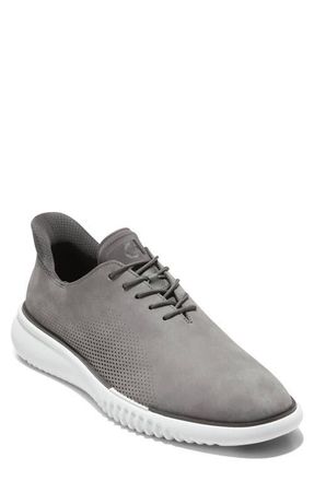 Cole Haan 2.ZER&Oslash;GRAND EVO Laser Quick On Derby in Castlerock Nubuck /Raven at Nordstrom, Size 11.5