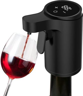 OEM Dispensador Digital De Alcohol - Dosificaci&oacute;n Ajustable - Pantalla T&aacute;ctil Led Usb - Negro
