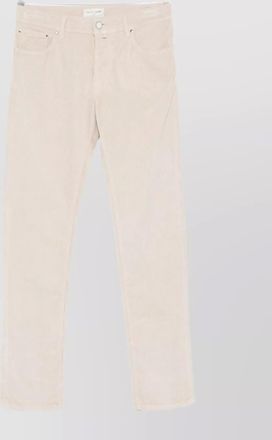 Jacob Cohen tailored corduroy five-pocket trousers
