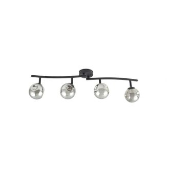 Lindby L&aacute;mpara De Techo valentina En Negro Metal - Lindby