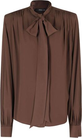 Federica Tosi Donna, Camicette, Marrone, S, new