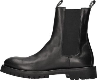 Officine Creative Issey 002 Fiore Luxnero - Heren - Chelseaboots - Zwart - 45 EU - Leer - Schoenen