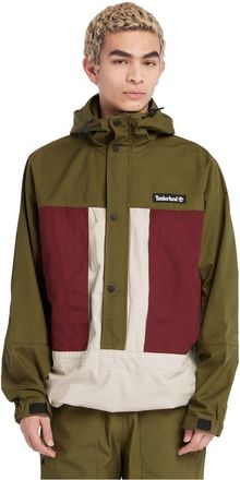 Timberland Heren Hoodie Relaxed Fit Windbreaker (Donkergroen)