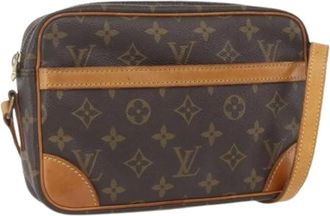 Louis Vuitton Pre-owned Cross Body Bags, female, Brown, Size: ONE SIZE Pre-owned Trocadero 23 Shoulder Bag