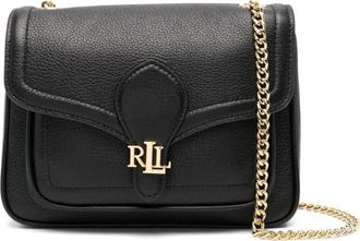 Ralph Lauren Bradley Small Shoulder Bag - Dames - Schoudertassen - Zwart - ONE Size - Katoen - Tassen
