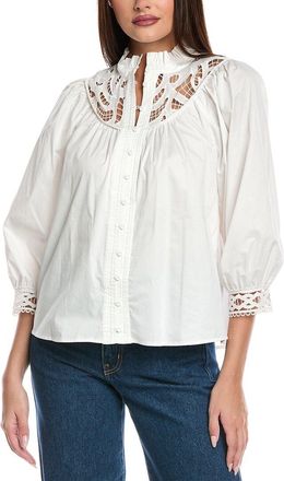 Elie Tahari The Rylan Lace Blouse