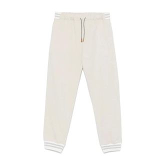 Eleventy Heren, Broeken, Beige, Maat: XL Kasjmier