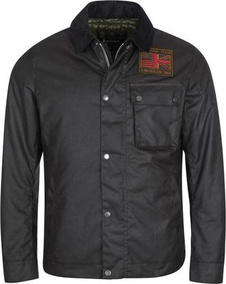 Barbour Workers Wax Jacket - Heren - Zomerjassen - Zwart - M - Katoen - Jassen