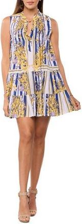 Ranee&rsquo;s Drop Hem Shift Minidress in Blue at Nordstrom Rack, Size Large/x-Large