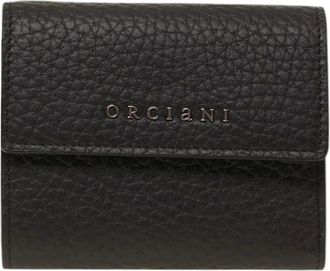 Orciani Cartera Peque&ntilde;a Suave con Solapa - Accessories - Mujer - Negro - ONE SIZE