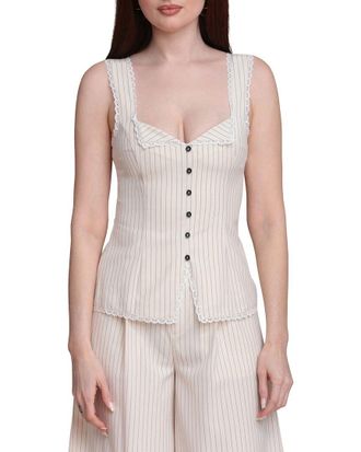 Avec Les Filles Cutaway Vest Top