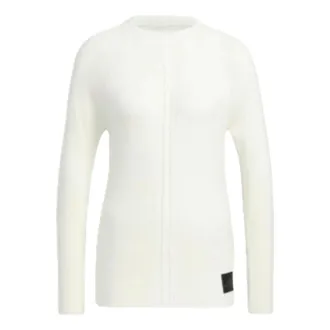 adidas (WMNS) adidas Statement Blended Cashmere Sweater Asia Sizing White HG1677