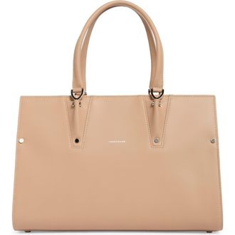 Longchamp Paris Premier Tote in Sand at Nordstrom Rack