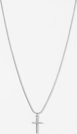 Le 31 Mens Cross silver pendant necklace