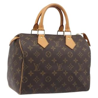 Louis Vuitton Pre-owned Speedy 25 Hand Bag - Dames - Pre-owned - Bruin - Maat: ONE Size Leer