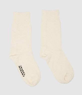 Isabel Marant Chaussettes Zulmi Ecru, Capsule Festive