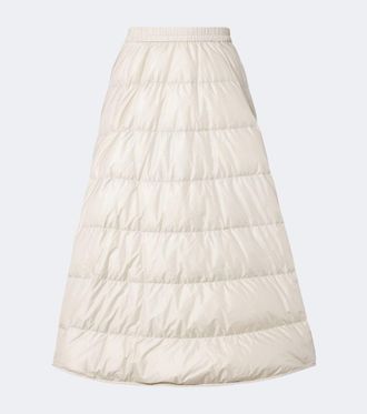 Moncler Gonna lunga in piuma