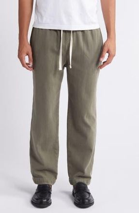 Frame Denim Textured Terry Travel Pants in Smokey Olive at Nordstrom Rack, Size Xx-Large