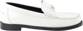 Versace Loafers, female, White, Size: 7 US Medusa 95 Slip-On Loafers