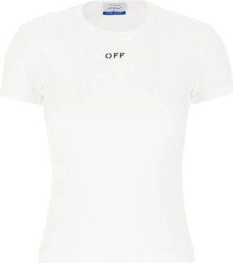 Off-white T-Shirt - Dames - T-shirts - Wit - L - Tops