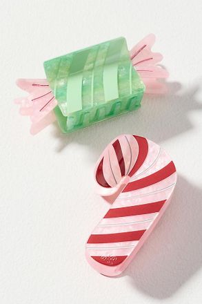 Frasier Sterling Ski Hair Claws, Set of 2