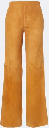 Ulla Johnson Freja suede flared pants