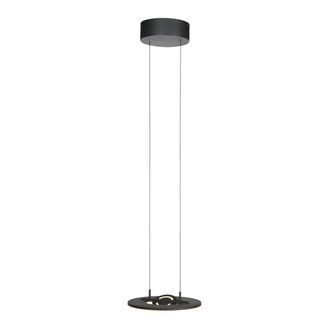 Steinhauer L&aacute;mpara Colgante - Negro - Soleil - Pl&aacute;stico Metal - &Oslash; 32cm