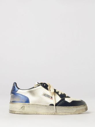 Autry Sneakers Medalist Low Super Vintage in pelle di vitello con effetto usurato