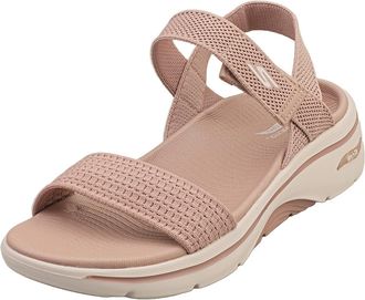 Skechers GO WALK ARCH FIT 2.0 SANDAL womens Shoes, MAUVE, 5 UK