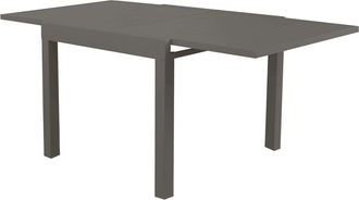 Milani Home Milani Home - Jerri - Set Tavolo In Alluminio Cm 90/180 X 90 X 75 H Con 6 Poltrone Lotus