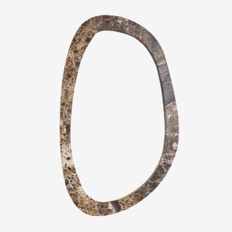 Sklum Espejo De Pared Irregular En Piedra Natural Urkiz Sklum 65 X 105 Cm