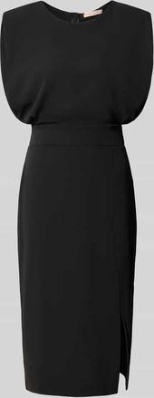Rinascimento Rinascimento Cocktailkleid mit Gehschlitz in Black, Gr&ouml;&szlig;e XL