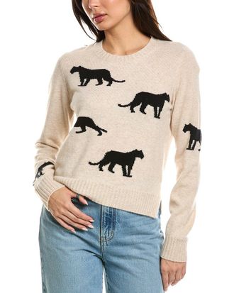 Brodie Prowling Pantha Crewneck Cashmere Sweater