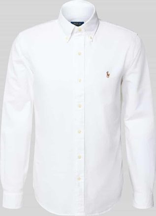 Polo Ralph Lauren Regular Fit Freizeithemd aus reiner Baumwolle in Weiss, Gr&ouml;&szlig;e XXL