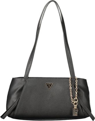 Guess Black Polyurethane Womens Womens Bag