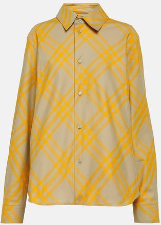 Burberry Check cotton shirt