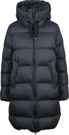 Bomboogie Black Polyester Zip Padded Geneva Down Jacket